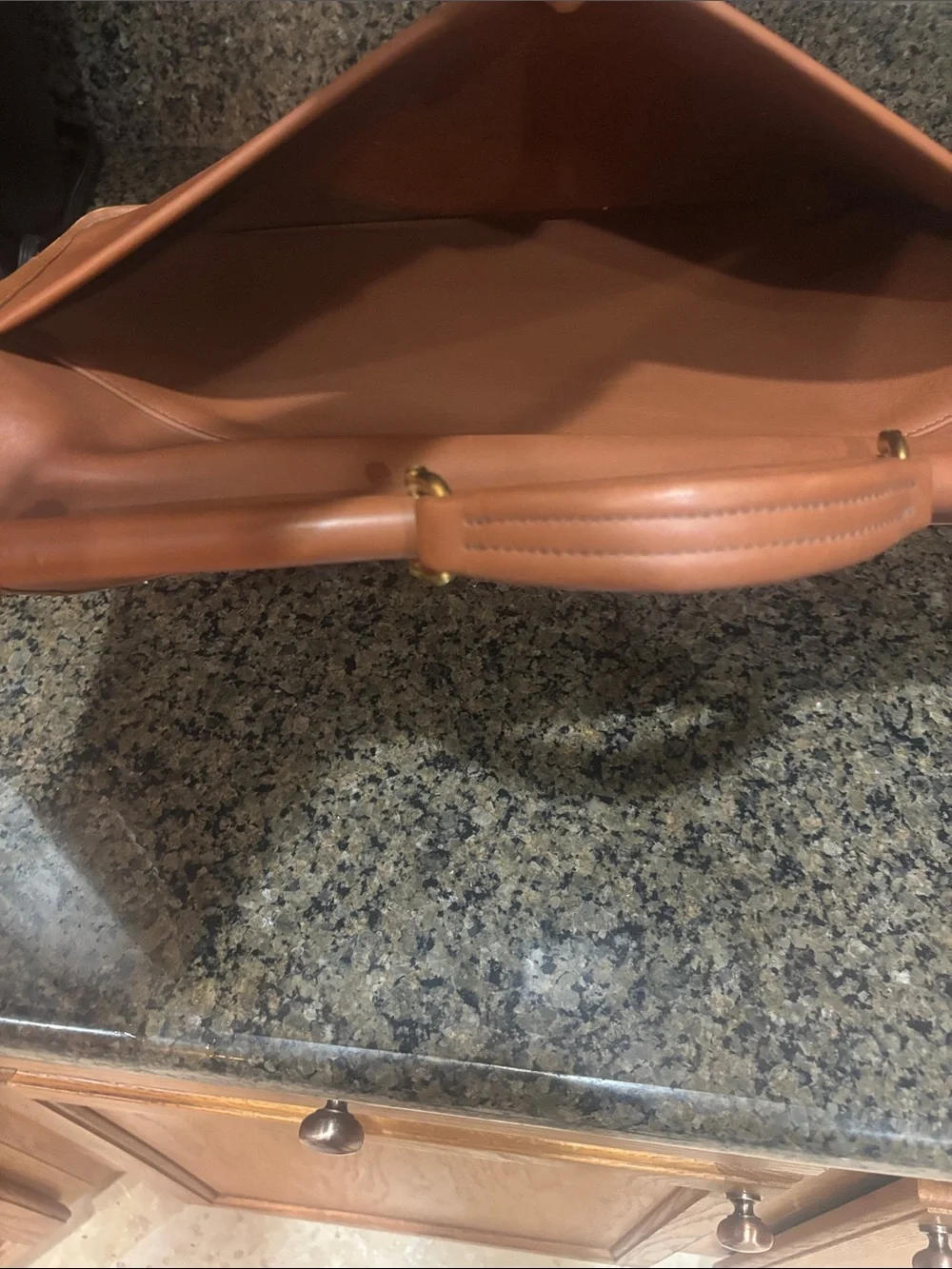 VInTAGE Coach Beekman Brown Leather Briefcase with Gold Hardware